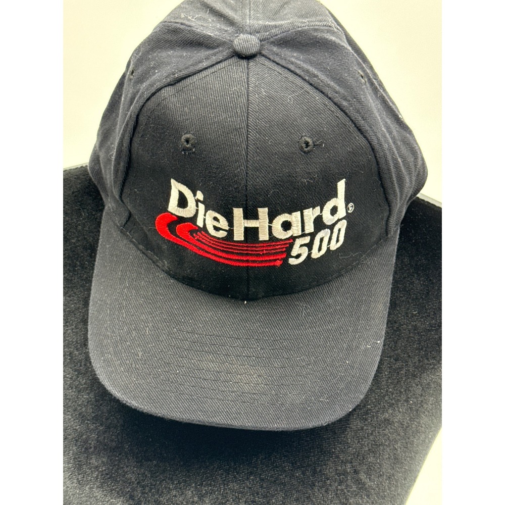Vintage DieHard 500 Racing Hat Black Snapback Toppers Inc NASCAR Cap